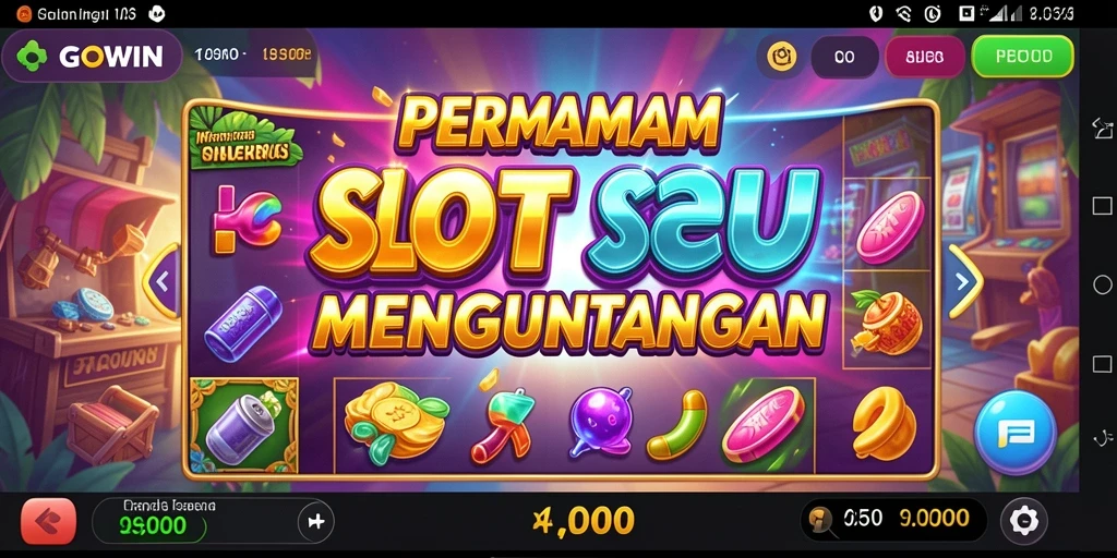 Screenshot GOWIN menampilkan gameplay slot yang seru dan mendebarkan.