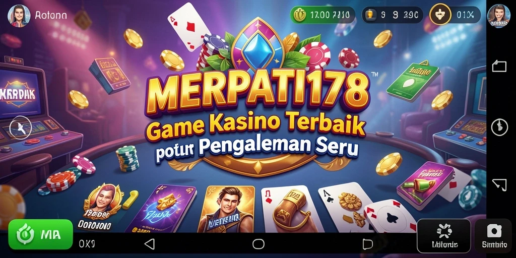 Tampilan gameplay Kasino yang seru dan menarik di MERPATI178.