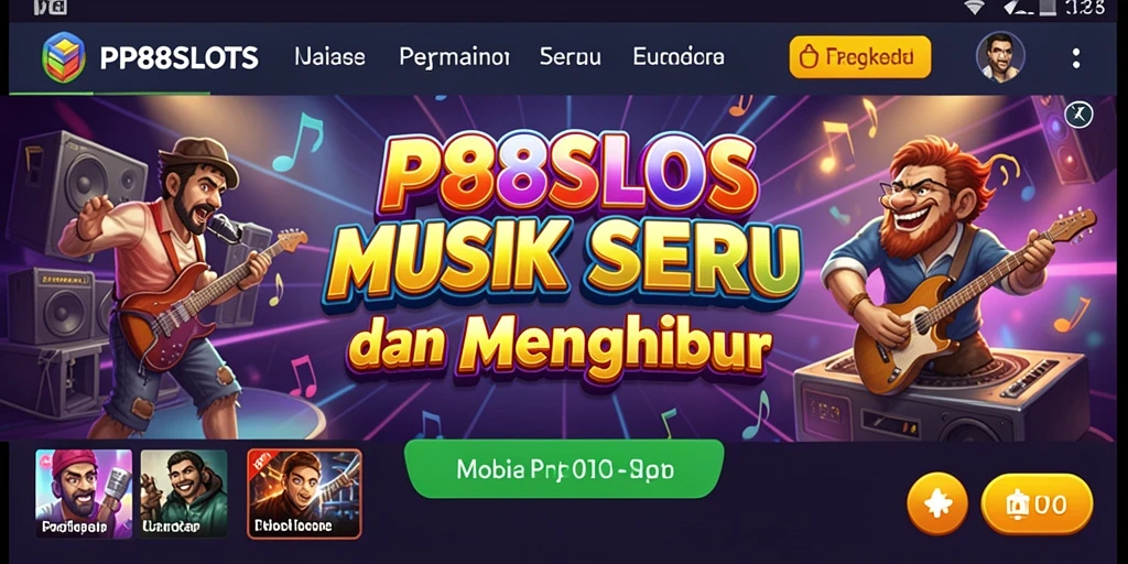Tampilan gameplay PP88SLOTS yang penuh warna dan interaktif.